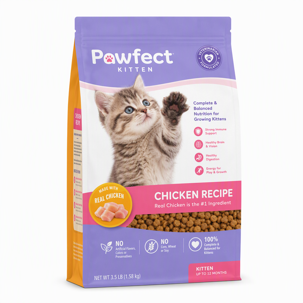 Kitten Dry Food — Chicken